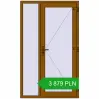 Pricing Entrance doors 1200x2000 mm DOOR KORSA OPTIMUM REHAU BRILLANT GOLDEN OAK two-sided. Price: 3 879.18 PLN