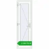 Ustalenie cen Drzwi zewnętrzne 600x1950 mm DOOR KORSA OPTIMUM REHAU BRILLANT RAL 9016 Traffic white dwustronny. Cena: 2493,15 zł