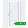 Ustalenie cen Drzwi zewnętrzne 1800x2060 mm DOOR KORSA ENERGY-SAVING REHAU SYNEGO RAL 9016 Traffic white dwustronny. Cena: 1423,88 €