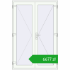 Pricing Entrance doors 1400x2100 mm DOOR ALU STANDARD 72 RAL 9016 Traffic white two-sided. Price: 6677,40 zł