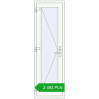 Pricing Entrance doors 600x1950 mm DOOR KORSA OPTIMUM REHAU BRILLANT RAL 9016 Traffic white two-sided. Price: 2493,15 zł
