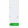 Pricing Entrance doors 900x2600 mm DOOR ALU STANDARD 72 RAL 9016 Traffic white two-sided. Price: 6006,71 zł