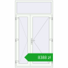 Ustalenie cen Drzwi zewnętrzne 1300x2300 mm DOOR ALU STANDARD 72 RAL 9016 Traffic white dwustronny. Cena: 8387,63 zł