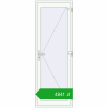Pricing Entrance doors 800x2250 mm DOOR ENERGY-SAVING REHAU SYNEGO RAL 9016 Traffic white two-sided. Price: 4840,77 zł