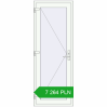 Pricing Entrance doors 795x2100 mm DOOR KORSA ENERGY-SAVING REHAU SYNEGO RAL 9016 Traffic white two-sided. Price: 7 263.61 PLN
