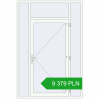 Pricing Entrance doors 1650x2460 mm DOOR KORSA OPTIMUM REHAU BRILLANT ANTHRACITE_GREY_STRUKTURAL external. Price: 9 379.13 PLN