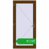 Pricing Entrance doors 1000x2080 mm DOOR KORSA OPTIMUM REHAU BRILLANT WALNUT two-sided. Price: 1505,88 €