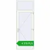 Pricing Entrance doors 900x2500 mm DOOR KORSA OPTIMUM REHAU BRILLANT RAL 9016 Traffic white two-sided. Price: 4 378.21 PLN