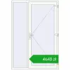 Pricing Entrance doors 1500x2200 mm DOOR KORSA ENERGY-SAVING REHAU SYNEGO RAL 9016 Traffic white two-sided. Price: 4647,70 zł