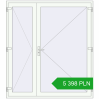 Pricing Entrance doors 1880x2100 mm DOOR KORSA OPTIMUM REHAU BRILLANT RAL 9016 Traffic white two-sided. Price: 5 397.59 PLN