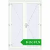 Pricing Entrance doors 1400x2100 mm DOOR KORSA ALU STANDARD 72 RAL 9016 Traffic white two-sided. Price: 8 553.43 PLN