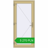Pricing Entrance doors 900x2010 mm DOOR KORSA ALU STANDARD 72 RAL 1000 Green beige two-sided. Price: 5 270.24 PLN