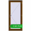 Pricing Entrance doors 950x2100 mm DOOR KORSA OPTIMUM REHAU BRILLANT WALNUT two-sided. Price: 3 341.48 PLN