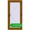 Pricing Entrance doors 900x1850 mm DOOR KORSA OPTIMUM REHAU BRILLANT GOLDEN OAK two-sided. Price: 3 106.78 PLN