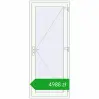 Ustalenie cen Drzwi zewnętrzne 900x2200 mm DOOR KORSA ENERGY-SAVING REHAU SYNEGO RAL 9016 Traffic white dwustronny. Cena: 4988,44 zł