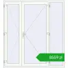 Ustalenie cen Drzwi zewnętrzne 2100x2300 mm DOOR KORSA ENERGY-SAVING REHAU SYNEGO RAL 9016 Traffic white dwustronny. Cena: 8558,84 zł