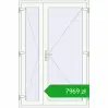 Pricing Drzwi zewnętrzne 1400x2100 mm DOOR OPTIMUM REHAU BRILLANT RAL 9016 Traffic white dwustronny. Price: 7969,22 zł