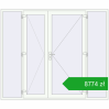 Ustalenie cen Drzwi zewnętrzne 2600x2200 mm DOOR KORSA OPTIMUM REHAU BRILLANT RAL 9016 Traffic white dwustronny. Cena: 8773,51 zł