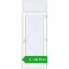 Ustalenie cen Drzwi zewnętrzne 970x2570 mm DOOR KORSA OPTIMUM REHAU BRILLANT RAL 9016 Traffic white dwustronny. Cena: 4 145.57 PLN