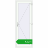 Pricing Entrance doors 800x2250 mm DOOR KORSA ENERGY-SAVING REHAU SYNEGO RAL 9016 Traffic white two-sided. Price: 1270,77 €