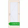 Pricing Entrance doors 900x2200 mm DOOR KORSA ENERGY-SAVING REHAU SYNEGO CREAME_WHITE_50L-2 two-sided. Price: 5 844.57 PLN