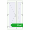 Ustalenie cen Drzwi zewnętrzne 1100x2020 mm DOOR OPTIMUM REHAU BRILLANT RAL 9016 Traffic white dwustronny. Cena: 1467,07 €