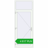 Pricing Entrance doors 1000x2600 mm DOOR KORSA OPTIMUM REHAU BRILLANT RAL 9016 Traffic white two-sided. Price: 4 617.15 PLN