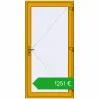 Ustalenie cen Drzwi zewnętrzne 1100x2200 mm DOOR ALU STANDARD 72 RAL 1004 Golden yellow dwustronny. Cena: 1251,24 €
