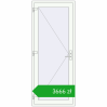 Pricing Entrance doors 900x2200 mm DOOR OPTIMUM REHAU BRILLANT RAL 9016 Traffic white two-sided. Price: 3665,68 zł