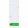 Pricing Entrance doors 900x2600 mm DOOR KORSA OPTIMUM REHAU BRILLANT RAL 9016 Traffic white two-sided. Price: 5 858.5 PLN