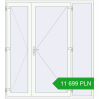 Pricing Entrance doors 2100x2300 mm DOOR KORSA ENERGY-SAVING REHAU SYNEGO RAL 9016 Traffic white two-sided. Price: 11 698.87 PLN
