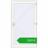 Ustalenie cen Drzwi zewnętrzne 1200x2200 mm DOOR ALU STANDARD 72 RAL 9016 Traffic white dwustronny. Cena: 1248,98 €