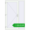 Ustalenie cen Drzwi zewnętrzne 1400x2100 mm DOOR KORSA ENERGY-SAVING REHAU SYNEGO RAL 9016 Traffic white dwustronny. Cena: 1 523.64 EUR