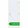 Pricing Entrance doors 900x2250 mm DOOR KORSA ENERGY-SAVING REHAU SYNEGO WALNUT external. Price: 5 954.53 PLN