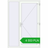 Ustalenie cen Drzwi zewnętrzne 1500x2200 mm DOOR KORSA ENERGY-SAVING REHAU SYNEGO RAL 9016 Traffic white dwustronny. Cena: 4 552.9 PLN