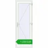 Pricing Entrance doors 800x2250 mm DOOR KORSA ENERGY-SAVING REHAU SYNEGO RAL 9016 Traffic white two-sided. Price: 1 229.44 EUR
