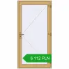 Pricing Entrance doors 1100x2200 mm DOOR KORSA ALU STANDARD 72 RAL 1002 Sand yellow two-sided. Price: 6 111.76 PLN