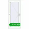 Pricing Entrance doors 900x2200 mm DOOR KORSA OPTIMUM REHAU BRILLANT RAL 9016 Traffic white two-sided. Price: 4 179.85 PLN