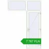 Pricing Entrance doors 1800x2610 mm DOOR KORSA ENERGY-SAVING REHAU SYNEGO RAL 9016 Traffic white two-sided. Price: 7 766.71 PLN