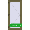 Pricing Entrance doors 1000x2200 mm DOOR KORSA OPTIMUM REHAU BRILLANT QUARTZ_GREY two-sided. Price: 5 053.56 PLN