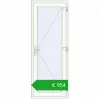 Pricing Entrance doors 800x2100 mm DOOR KORSA OPTIMUM REHAU BRILLANT RAL 9016 Traffic white two-sided. Price: 953,73 €