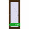 Pricing Entrance doors 860x2140 mm DOOR KORSA OPTIMUM REHAU BRILLANT DARK_OAK two-sided. Price: 1016,08 €