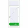 Pricing Entrance doors 1000x2600 mm DOOR KORSA OPTIMUM REHAU BRILLANT RAL 9016 Traffic white two-sided. Price: 1063,96 €