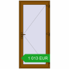 Pricing Entrance doors 1000x2200 mm DOOR KORSA OPTIMUM REHAU BRILLANT GOLDEN OAK two-sided. Price: 1 013.3 EUR