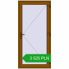 Ustalenie cen Drzwi zewnętrzne 1040x2160 mm DOOR KORSA OPTIMUM REHAU BRILLANT GOLDEN OAK dwustronny. Cena: 3525,40 zł
