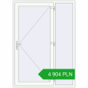 Pricing Entrance doors 1500x2100 mm DOOR KORSA OPTIMUM REHAU BRILLANT RAL 9016 Traffic white two-sided. Price: 4 904.33 PLN