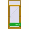 Ustalenie cen Drzwi zewnętrzne 1130x2520 mm DOOR ALU STANDARD 72 RAL 1005 Honey yellow dwustronny. Cena: 1520,60 €