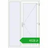 Ustalenie cen Drzwi zewnętrzne 1400x2100 mm DOOR OPTIMUM REHAU BRILLANT RAL 9016 Traffic white dwustronny. Cena: 4528,08 zł