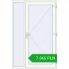 Pricing Entrance doors 1400x2100 mm DOOR KORSA ALU STANDARD 72 RAL 9016 Traffic white two-sided. Price: 7 044.92 PLN