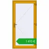 Ustalenie cen Drzwi zewnętrzne 1100x2200 mm DOOR ALU STANDARD 72 RAL 1004 Golden yellow dwustronny. Cena: 1410,11 €